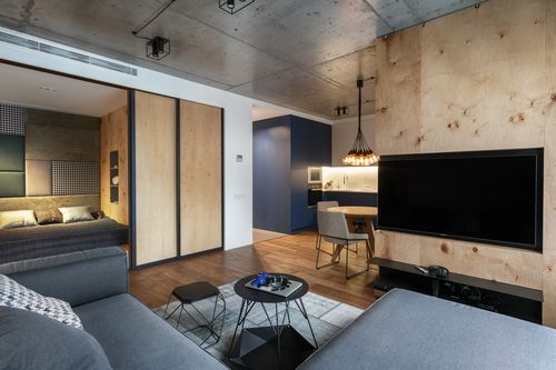 Дизайн квартири-студії: 5 прикладів від українських дизайнерів