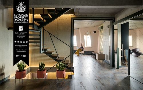Інтер'єр київського ательє Contra став кращим серед Office Interior на European Property Awards