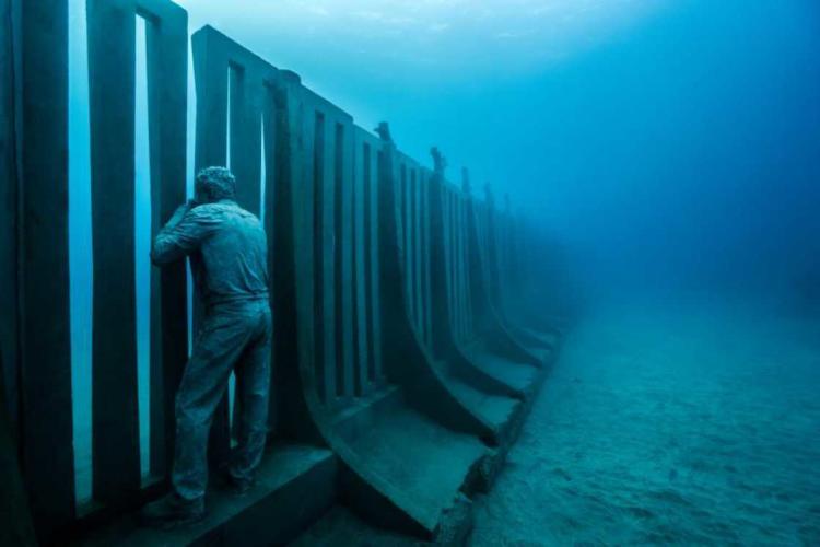 Museo Atlantico: первый европейский музей скульптуры на дне океана