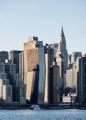 «Медные здания» или изогнутые силуэты Нью-Йорка