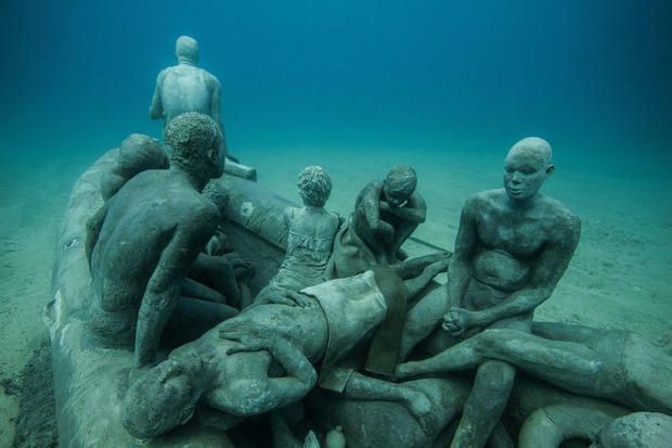 Museo Atlantico: первый европейский музей скульптуры на дне океана