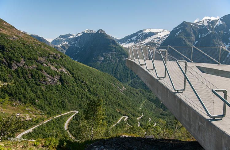 Utsikten — космическая смотровая площадка в Норвегии