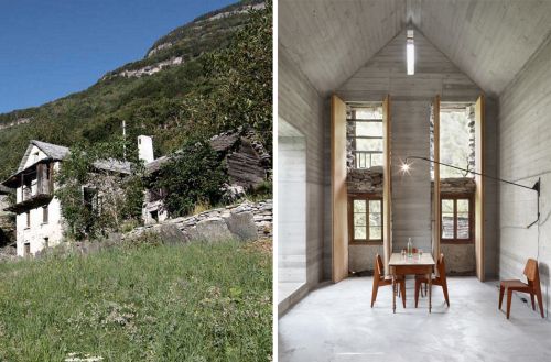 Старый снаружи – стильный внутри: швейцарские архитекторы реставрировали 200-летний дом