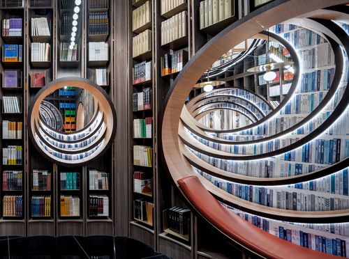 Дизайн книжного магазина в Пекине от X + LIVING