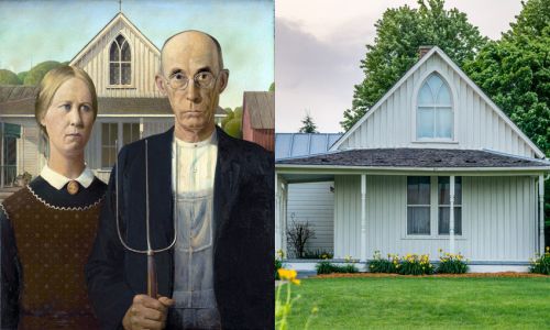 Історія будинку з картини «Американська готика»