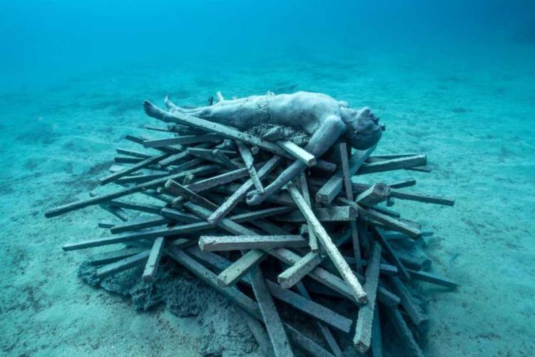 Museo Atlantico: первый европейский музей скульптуры на дне океана