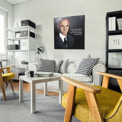 Картина HENRY FORD - 3D картина з дерева - фото 3 | Чорний Картина HENRY FORD - 3D картина з дерева - фото 3 | Чорний | Інтернет-магазин дизайнерскої та сучасної меблі для дому, кафе, барів та ресторанів - His.ua