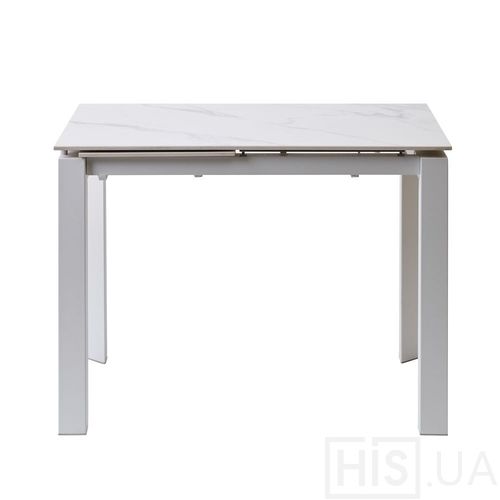 Стол раскладной керамический Bright White Marble 102-142 СМ