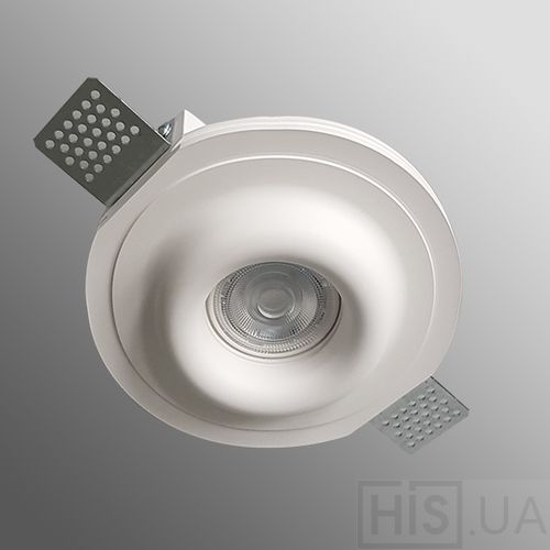 Гіпсовий вбудований світильник СВ 002 - фото 2 Гіпсовий вбудований світильник СВ 002 - фото 2