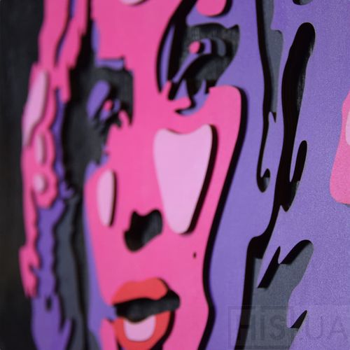 Картина MARILYN MONROE - 3D картина з дерева - фото 2 | Чорний Картина MARILYN MONROE - 3D картина з дерева - фото 2 | Чорний | Інтернет-магазин дизайнерскої та сучасної меблі для дому, кафе, барів та ресторанів - His.ua
