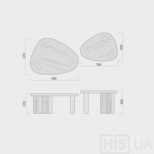 Столик Kruhlenʹkyy 3 - фото 5 | Чёрный Столик Kruhlenʹkyy 3 - фото 5 | Чёрный | Интернет-магазин дизайнерской и современной мебели для дома, кафе, баров и ресторанов - His.ua