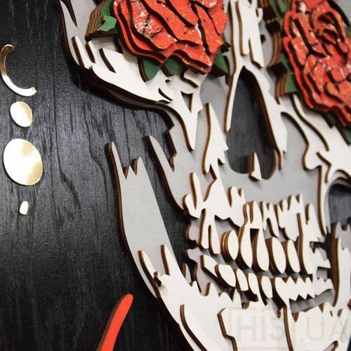 Картина FRIDA KAHLO - 3D картина из дерева - фото 2 | Чёрный Картина FRIDA KAHLO - 3D картина из дерева - фото 2 | Чёрный | Интернет-магазин дизайнерской и современной мебели для дома, кафе, баров и ресторанов - His.ua