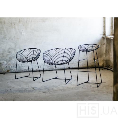 LYSTOK chair - фото 3 | Чорний LYSTOK chair - фото 3 | Чорний | Інтернет-магазин дизайнерскої та сучасної меблі для дому, кафе, барів та ресторанів - His.ua