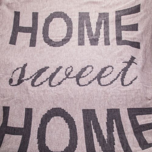 Плед с надписью HOME SWEET HOME - фото 3 | Бежевый Плед с надписью HOME SWEET HOME - фото 3 | Бежевый | Интернет-магазин дизайнерской и современной мебели для дома, кафе, баров и ресторанов - His.ua
