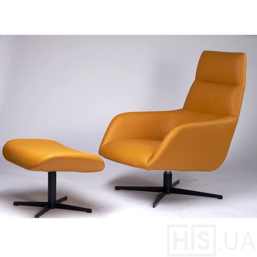 Поворотное кресло Berkeley (светло-коричневое) - фото