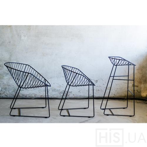 LYSTOK chair - фото 4 | Чорний LYSTOK chair - фото 4 | Чорний | Інтернет-магазин дизайнерскої та сучасної меблі для дому, кафе, барів та ресторанів - His.ua