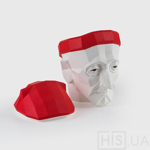 Скульптура Ceramic sculpture Jacques-Yves Cousteau - фото 2 | Білий Скульптура Ceramic sculpture Jacques-Yves Cousteau - фото 2 | Білий | Інтернет-магазин дизайнерскої та сучасної меблі для дому, кафе, барів та ресторанів - His.ua