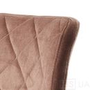 Полубарный стул Diamond текстиль (мокко) - фото 5