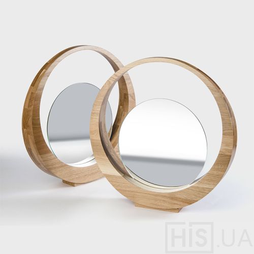 Подставка с зеркалом Wood pedestal №1 Isole collection - фото 2 Подставка с зеркалом Wood pedestal №1 Isole collection - фото 2