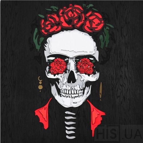 Картина FRIDA KAHLO - 3D картина из дерева | Чёрный Картина FRIDA KAHLO - 3D картина из дерева | Чёрный | Интернет-магазин дизайнерской и современной мебели для дома, кафе, баров и ресторанов - His.ua