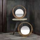 Подставка с зеркалом Wood pedestal №1 Isole collection - фото 4 Подставка с зеркалом Wood pedestal №1 Isole collection - фото 4