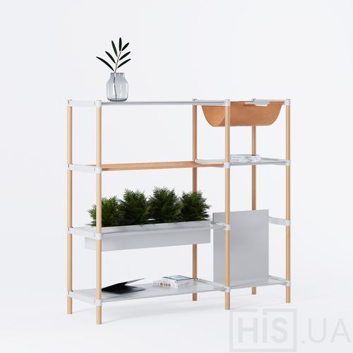 Mod Shelving - фото 2 | Ясень натуральный Mod Shelving - фото 2 | Ясень натуральный | Интернет-магазин дизайнерской и современной мебели для дома, кафе, баров и ресторанов - His.ua