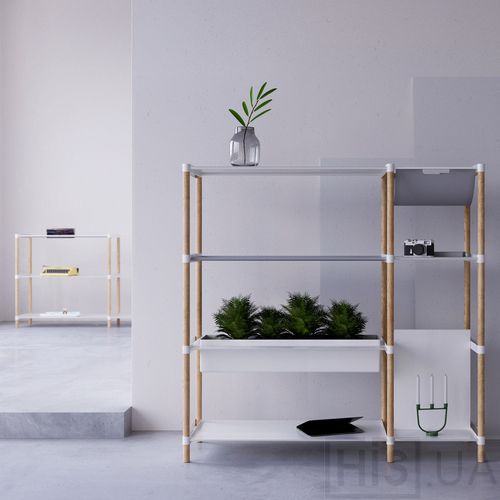 Mod Shelving - фото 3 | Ясень натуральный Mod Shelving - фото 3 | Ясень натуральный | Интернет-магазин дизайнерской и современной мебели для дома, кафе, баров и ресторанов - His.ua