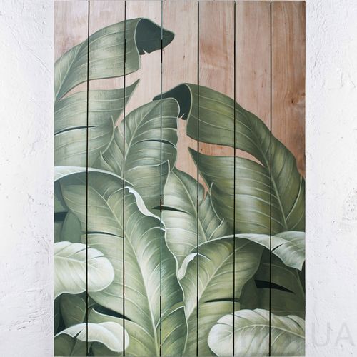 Картина BANANA LEAVES - фото 2 | Зелёный Картина BANANA LEAVES - фото 2 | Зелёный | Интернет-магазин дизайнерской и современной мебели для дома, кафе, баров и ресторанов - His.ua
