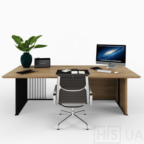 Рабочий стол GRAF OFFICE BLACK - фото 2 Рабочий стол GRAF OFFICE BLACK - фото 2