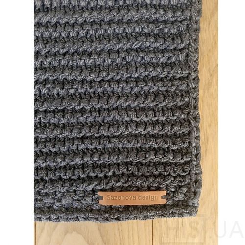В'язаний килим Granny's Rules JEANS - фото 4 | Синій В'язаний килим Granny's Rules JEANS - фото 4 | Синій | Інтернет-магазин дизайнерскої та сучасної меблі для дому, кафе, барів та ресторанів - His.ua