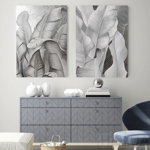 Картина SILVER LIEVES 3 - фото 2 | Белый Картина SILVER LIEVES 3 - фото 2 | Белый | Интернет-магазин дизайнерской и современной мебели для дома, кафе, баров и ресторанов - His.ua