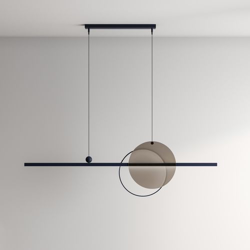 Люстра Mid glass 1200