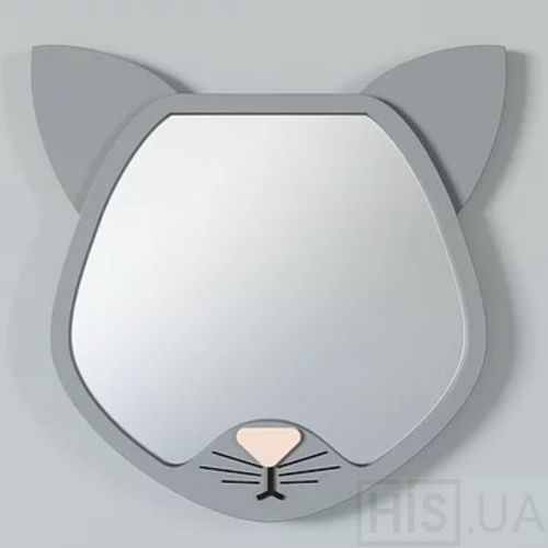 Дзеркало Cat | Сірий Дзеркало Cat | Сірий | Інтернет-магазин дизайнерскої та сучасної меблі для дому, кафе, барів та ресторанів - His.ua