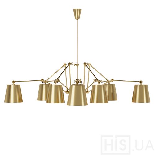 Люстра Spider 10 Brass Edition 21915 - фото 2 | Чёрный Люстра Spider 10 Brass Edition 21915 - фото 2 | Чёрный | Интернет-магазин дизайнерской и современной мебели для дома, кафе, баров и ресторанов - His.ua