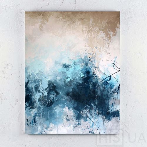 Картина BLUE INK - фото 2 | Білий Картина BLUE INK - фото 2 | Білий | Інтернет-магазин дизайнерскої та сучасної меблі для дому, кафе, барів та ресторанів - His.ua