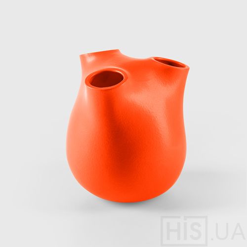 Ваза Vase №3 Isole collection - фото 6 | Оранжевый+белый Ваза Vase №3 Isole collection - фото 6 | Оранжевый+белый | Интернет-магазин дизайнерской и современной мебели для дома, кафе, баров и ресторанов - His.ua