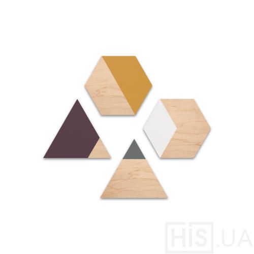 Панно Wood carpet hexagon | Жёлтый Панно Wood carpet hexagon | Жёлтый | Интернет-магазин дизайнерской и современной мебели для дома, кафе, баров и ресторанов - His.ua