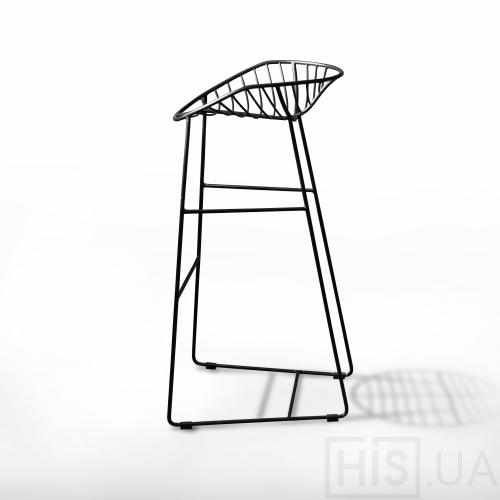 LYSTOK bar stool - фото 3 | Чёрный LYSTOK bar stool - фото 3 | Чёрный | Интернет-магазин дизайнерской и современной мебели для дома, кафе, баров и ресторанов - His.ua