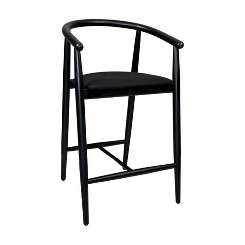 Полубарный стул Mamont черный