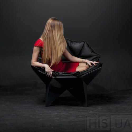 Кресло Q1 black - фото 9 | Чёрный Кресло Q1 black - фото 9 | Чёрный | Интернет-магазин дизайнерской и современной мебели для дома, кафе, баров и ресторанов - His.ua