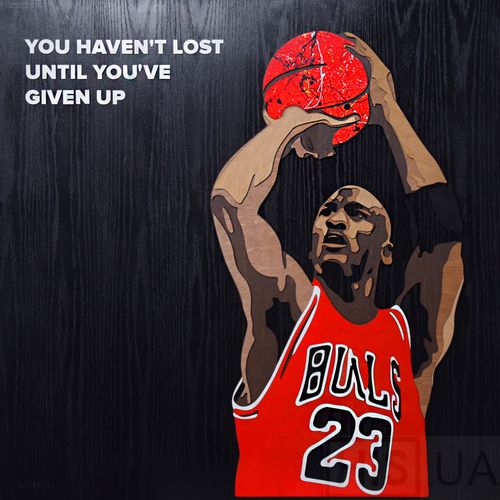 Картина MICHAEL JORDAN - 3D картина из дерева | Чёрный Картина MICHAEL JORDAN - 3D картина из дерева | Чёрный | Интернет-магазин дизайнерской и современной мебели для дома, кафе, баров и ресторанов - His.ua