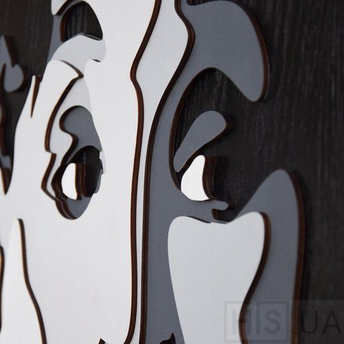 Картина CHARLIE CHAPLIN - 3D картина з дерева - фото 4 | Чорний Картина CHARLIE CHAPLIN - 3D картина з дерева - фото 4 | Чорний | Інтернет-магазин дизайнерскої та сучасної меблі для дому, кафе, барів та ресторанів - His.ua