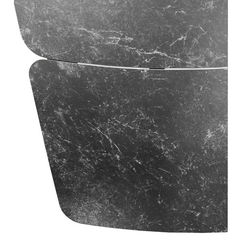 Стіл розкладний Elvi Black Marble чорний 120-180 см - фото 5