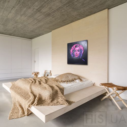 Картина MARILYN MONROE - 3D картина з дерева - фото 4 | Чорний Картина MARILYN MONROE - 3D картина з дерева - фото 4 | Чорний | Інтернет-магазин дизайнерскої та сучасної меблі для дому, кафе, барів та ресторанів - His.ua