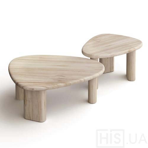Столик Kruhlenʹkyy 3 - фото 2 | Вибілений Столик Kruhlenʹkyy 3 - фото 2 | Вибілений | Інтернет-магазин дизайнерскої та сучасної меблі для дому, кафе, барів та ресторанів - His.ua