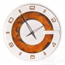 Бетонные часы LORI white rust - фото 2