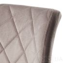 Напівбарний стілець Diamond текстиль (теплий сірий) - фото 5