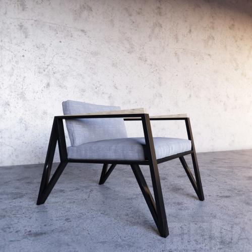 Крісло STORK ARMCHAIR - фото 3 | Сірий Крісло STORK ARMCHAIR - фото 3 | Сірий | Інтернет-магазин дизайнерскої та сучасної меблі для дому, кафе, барів та ресторанів - His.ua