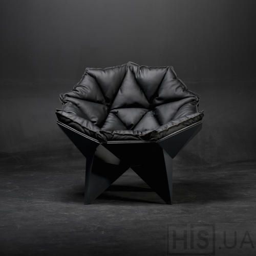 Кресло Q1 black | Чёрный Кресло Q1 black | Чёрный | Интернет-магазин дизайнерской и современной мебели для дома, кафе, баров и ресторанов - His.ua